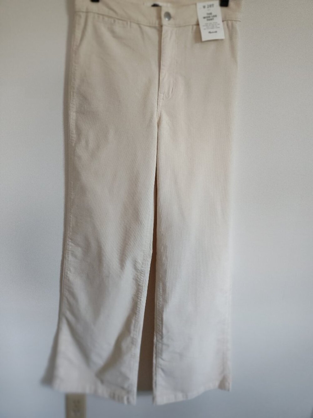 Madewell Tall Wide-Leg Corduroy Pant